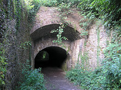 
Clydach Railroad tunnel from the West, Gilwern, July 2010