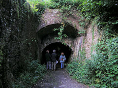 
Clydach Railroad tunnel from the West, Gilwern, July 2010