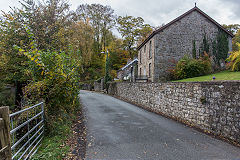 
The Clydach Railroad at the Bethlehem Chapel, Gilwern, November 2019