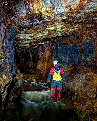 
Coal Tar Cave, 2019, © Photo courtesy of Gwent Caving Club