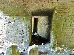 
Clydach, Ironworks, behind the furnaces, May 2012