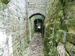 
Clydach, Ironworks, behind the furnaces, May 2012