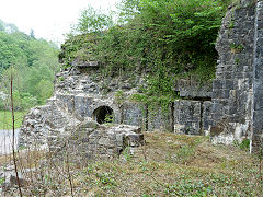 
Clydach Ironworks from the higher level, May 2012
