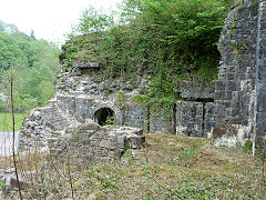 
Clydach Ironworks from the higher level, May 2012