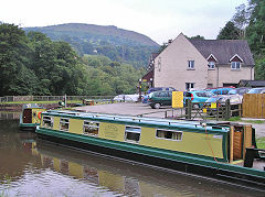 
Clydach Wharf dock, Gilwern, July 2010