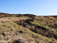 
Llammarch Balance Pit reservoir, March 2021