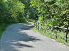 
Llammarch Tramroad near Gellifelen, July 2012