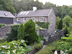 
Llanelly Forge House, Gilwern, July 2010