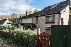 
Forge Row at Llanelly Forge, Gilwern, November 2019