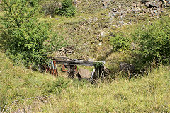 
Clydach Quarry North structure, August 2010