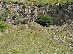 
Clydach Quarry South tramways, August 2010