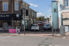 
Baileys Govilon Tramroad sidings in Catholic Road, Brynmawr, September 2019