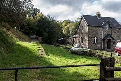 
Baileys Tramroad went to the right of Clydach Station, October 2019