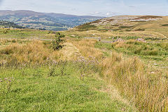 
Looking down on Blaen Dyar colliery, SO 2343 1215, August 2016