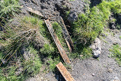 
Tramplates at Blaen Dyar, August 2016