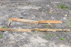 
Tramplates at Blaen Dyar, August 2016