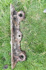 
Ironmongery, a wooden dram underframe?, at Blaen Dyar, September 2016