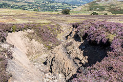 
Erosion at Blaen Pig, August 2016