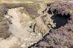 
Erosion at Blaen Pig, August 2016