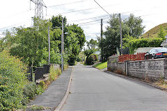 
Blaenavon Stone Road looking East, Waunllapria, July 2020