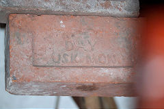 
'Day Usk Mon' probably from Castle brickworks, © photo courtesy of Mike Kilner