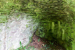 Pant Gwyn limekilns, Llanhennock, July 2015