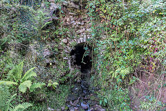 
BMR culvert at SO 0917 1722 between Talybont and Pen Rhiw-calch, September 2018