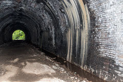 
Looking East in Usk tunnel, July 2018