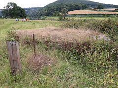 
Pillbox guarding Bigsweir Bridge, July 2022