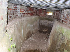 
Pillbox guarding Bigsweir Bridge, July 2022