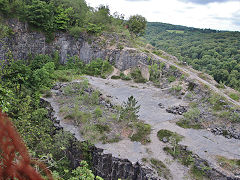 
Lancaut quarry, June 2021