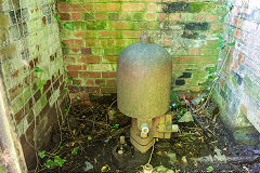 
The hydraulic ram that fed the cold bath, Piercefield, August 2017