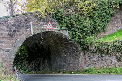 
Tramroad incline to ironworks, October 2015