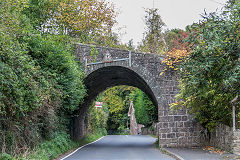 
Tramroad incline to ironworks, October 2015