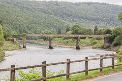 
Tintern Wireworks bridge, July 2015