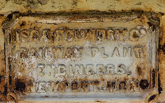 
Isca Foundry bridge plate, September 2016