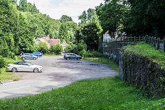 
The site of the lower wireworks and tinplate works, Tintern, August 2017