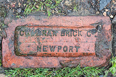 
'Cwmbran Brick Co Newport' from Cwmbran brickworks