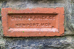 
'Cwmbran Brick Co Newport Mon' from Cwmbran brickworks