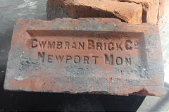 'Cwmbran Brick Co Newport Mon' from Cwmbran brickworks. © Photo courtesy of Matt Beecham