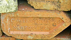 'Cwmbran Brick Co Newport Mon' from Cwmbran brickworks © Photo courtesy of Ian Pickford