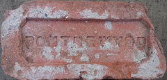 'Pontnewydd', the other side with a backwards 'N' © Photo courtesy of Lawrence Skuse