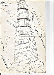 
Henllys Brickworks 1853 chimney © Photo courtesy of Unknown Artist