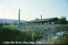 
Little Mill Brickworks in 1983, © Oxford House Industrial History Society