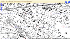 Lower Race Brickworks, 1880 © Crown Copyright reserved