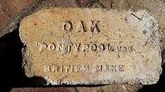 'Oak Pontypool Mon British Make',from the Oak brickworks © Photo courtesy of Wayne Roberts