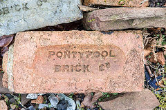 
'Pontypool Brick Co' type 1 from Pontypool Brickworks