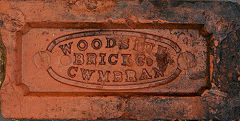 
'Woodside Brick Co Cwmbran', Another 'Woodside' example also found in the area adjacent to Pontnewydd Golf Course, Jan 2007