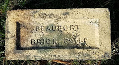 'Beaufort Brick Co Ld', from Beaufort Brickworks , © Photo courtesy of Samantha Farrant Lloyd