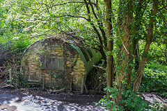 Cwm-byr brickworks site, May 2015